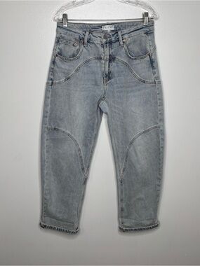 Saige Studio Ready Barrel Jeans